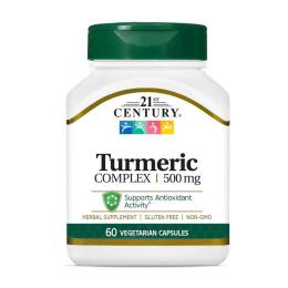 Натуральна добавка і екстракт 21st Century Turmeric Complex 500 mg (60 veg caps) (24562-01)