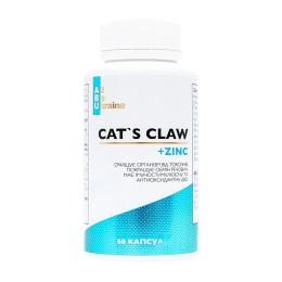 Натуральна добавка і екстракт ABU Cats Claw + Zinc (60 caps) (23884-01)