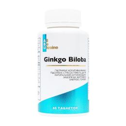 Натуральна добавка і екстракт ABU Ginkgo Biloba (60 tab) (24109-01)
