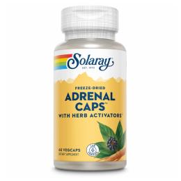 Натуральна добавка і екстракт Solaray Adrenal 170mg - 60 vcaps (2022-10-1027)