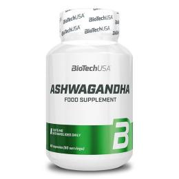 Натуральна добавка і екстракт Biotech Ashwagandha (60 caps) (18114-01)