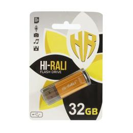 Флеш память Hi-Rali Stark Series Gold 32 GB (HI-32GBSTGD)