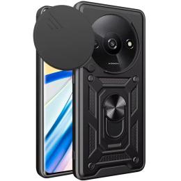 Чохол-накладка EpiK Camshield Serge Ring для Xiaomi Redmi A3/A3x Black