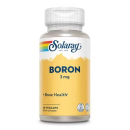 Натуральна добавка і екстракт Solaray Boron Citrate 3mg - 60 vcaps (2023-10-6748)
