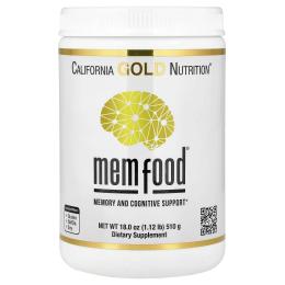 Натуральна добавка і екстракт California Gold Nutrition Mem Food (510 g) (24622-01)
