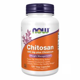 Натуральна добавка і екстракт Now Foods Chitosan - 120caps (100-99-9125644-20)