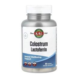 Натуральна добавка і екстракт KAL Colostrum Lactoferrin - 60 vcaps (2023-10-7030)