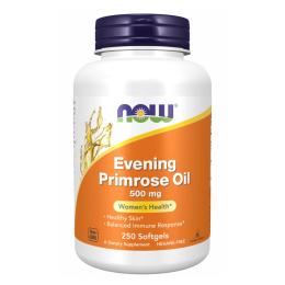 Натуральна добавка і екстракт Now Foods Evening Primrose 500mg - 250 sgels (2022-10-2378)