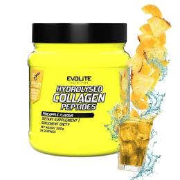 Натуральна добавка і екстракт Evolite Nutrition Hydrolysed Collagen Peptides (300 g, pineapple) (22210-01)