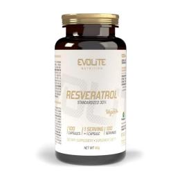 Натуральна добавка і екстракт Evolite Nutrition Resveratrol 200 mg (100 veg caps) (22219-01)