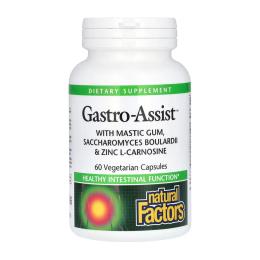 Натуральна добавка і екстракт Natural Factors GastroAssist - 60 vcaps (2023-10-7615)