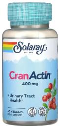 Натуральна добавка і екстракт Solaray CranActin Cranberry Extract 400mg - 60 vcaps (2023-10-6954)