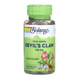 Натуральна добавка і екстракт Solaray Devils Claw Root 525mg - 100 vcaps (2023-10-6966)
