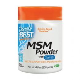 Натуральна добавка і екстракт Doctors BEST MSM Powder (250 g) (10263-01)