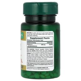 Вітамін Natures Bounty Вітамін B12, 500 мкг, Vitamin B12, 100 таблеток (NRT03595)