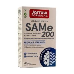 Натуральна добавка і екстракт Jarrow Formulas SAMe 200 mg (20 tab) (24669-01)
