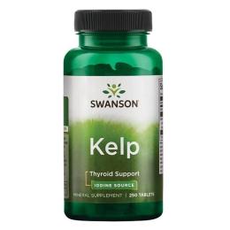 Натуральна добавка і екстракт Swanson Kelp Iodine Source 225 mcg - 250 Tabs Per Bottle (100-70-7269499-20)