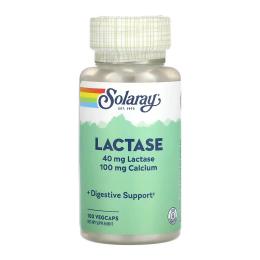 Натуральна добавка і екстракт Solaray Lactase 40mg - 100 vcaps (2023-10-6762)