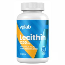 Натуральна добавка і екстракт VPLab Lecithin 1200 mg - 120 Softgels (2022-10-0498)