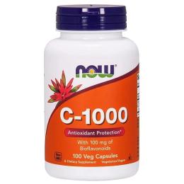 Вітамін Now Foods Вітамін C-1000, Vitamin C-1000, 100 капсул (NOW-00690)