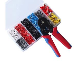 Кримпер Voltronic HCS8 6-4A + VE800 Red + набір кабельних наконечників (E0508, E1508, E2508, E1008, E4012, E7508, E6012)