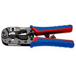 Кримпер KNIPEX (71765) Blue Red для штекерів 97 51 13