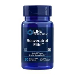 Натуральна добавка і екстракт Life Extension Resveratrol Elite (30 veg caps) (22810-01)