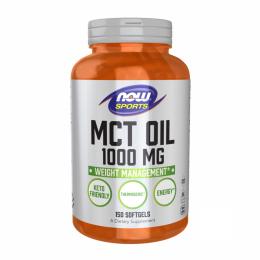 Натуральна добавка і екстракт Now Foods MCT Oil 1000 mg - 150 sgels (2022-10-0072)