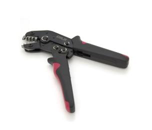Кримпер Voltronic Cinlin-2549 Red + насадки (06 -0.5-6mm2, 02С -0.5-2.5mm2, 06WF -0.25-16mm2, 48B -0.5-2.5mm2)