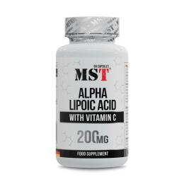 Натуральна добавка і екстракт MST Alpha Lipoic Acid with Vitamin C 200 mg (60 caps) (23504-01)