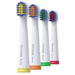 Насадка для електричної зубної щітки Pecham Travel (0290119080806) White 4 шт