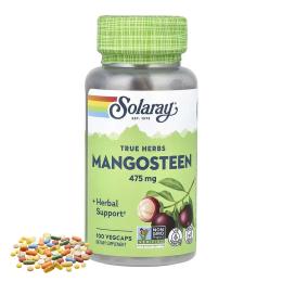Натуральна добавка і екстракт Solaray Mangosteen Fruit 475mg - 100 vcaps (2023-10-7002)