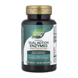 Натуральна добавка і екстракт Natures Way Mega-Zyme Original - 200 tabs (2023-10-6386)