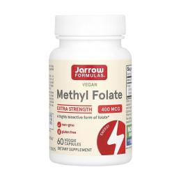 Натуральна добавка і екстракт Jarrow Formulas Methyl Folate - 60 vcaps (2023-10-5593)
