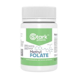 Натуральна добавка і екстракт Stark Pharm Methyl Folate 1667 DFE 1000 mcg - 200 tabs (2023-10-6699)
