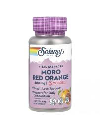 Натуральна добавка і екстракт Solaray Moro Red Orange 400 mg - 30 vcaps (2023-10-7015)