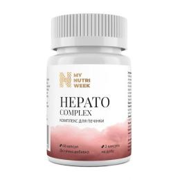 Натуральна добавка і екстракт My Nutri Week Hepato Complex (60 caps) (24489-01)