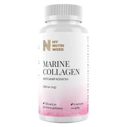 Натуральна добавка і екстракт My Nutri Week Marine Collagen (120 caps) (24179-01)