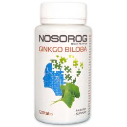 Натуральна добавка і екстракт NOSOROG Ginkgo Biloba (120 tab) (10495-02)