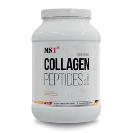 Натуральна добавка і екстракт MST Collagen Peptides + Vitamin C (1 kg, green apple) (23332-02)