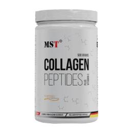 Натуральна добавка і екстракт MST Collagen Peptides + Vitamin C (500 g, orange) (23051-01)