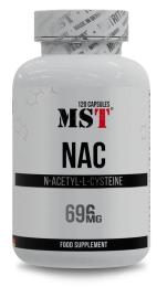 Натуральна добавка і екстракт MST NAC 696 mg (120 caps) (23331-01)