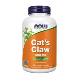 Натуральна добавка і екстракт Now Cats Claw 500 mg (250 veg caps) (07721-01)