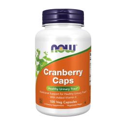 Натуральна добавка і екстракт Now Cranberry Caps (100 veg caps) (18822-01)