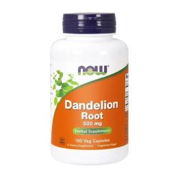 Натуральна добавка і екстракт Now Dandelion Root 500 mg (100 veg caps) (19482-01)