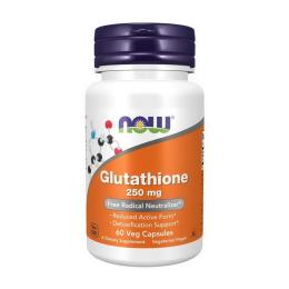 Натуральна добавка і екстракт Now Glutathione 250 mg (60 veg caps) (18383-01)