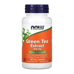 Натуральна добавка і екстракт Now Green Tea Extract 400 mg (100 caps) (06071-01)