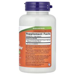 Натуральна добавка і екстракт Now KSM-66 Ashwagandha 600 mg (90 veg caps) (23678-01)