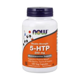 Натуральна добавка і екстракт Now 5-HTP 200 mg (120 vcaps) (09378-01)