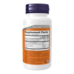 Натуральна добавка і екстракт Now 5-HTP 200 mg (60 vcaps) (06351-01)